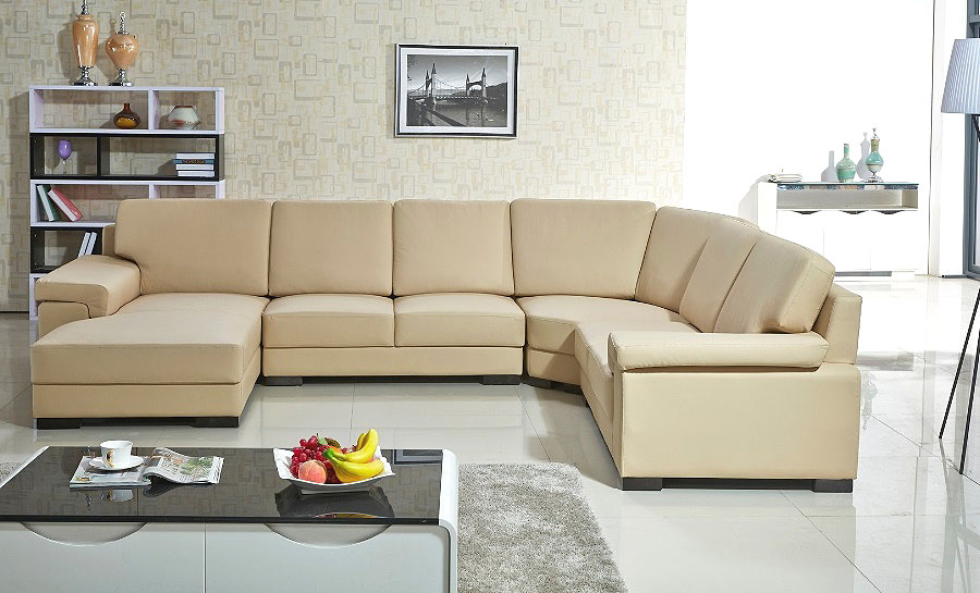 Dona Leather Sofa Lounge Set